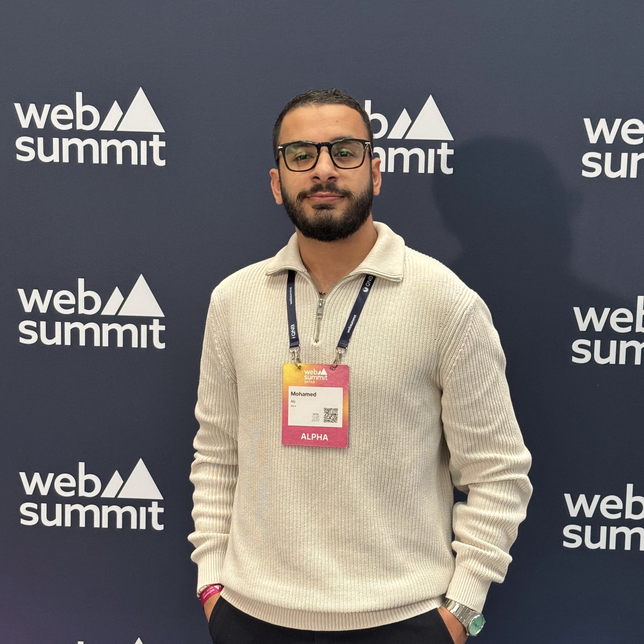 Mohamed Aly at Web Summit Qatar
